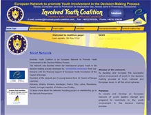 Tablet Screenshot of involved-youth-coalition.com